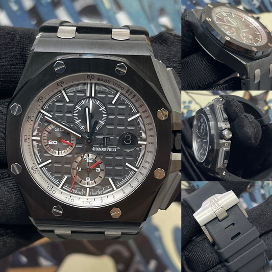 Audemars Piguet 26405CE Royal Oak Offshore Chronograph 44mm Black Index Black Ceramic AP