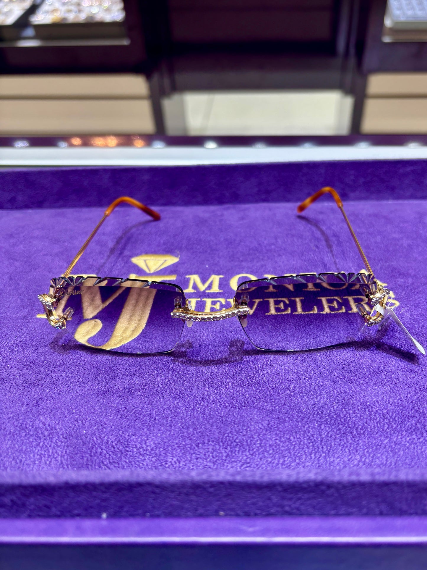 Cartier Diamond Sunglasses