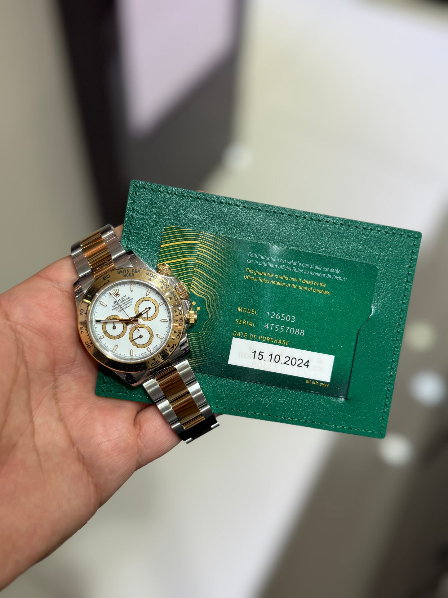 Rolex Cosmograph Daytona 126503 Champagne