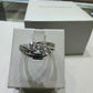 1.00 CTW Diamond Bypass Bridal Set in 10K White Gold (1/3 CT Center) | Monica Jewelers