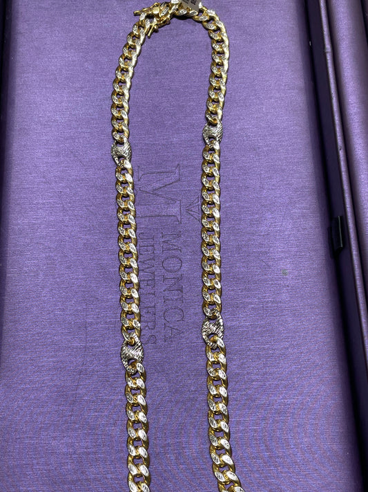 14k gucci curb link chain