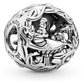 Disney Alice in Wonderland Cheshire Cat and Absolem Caterpillar Charm