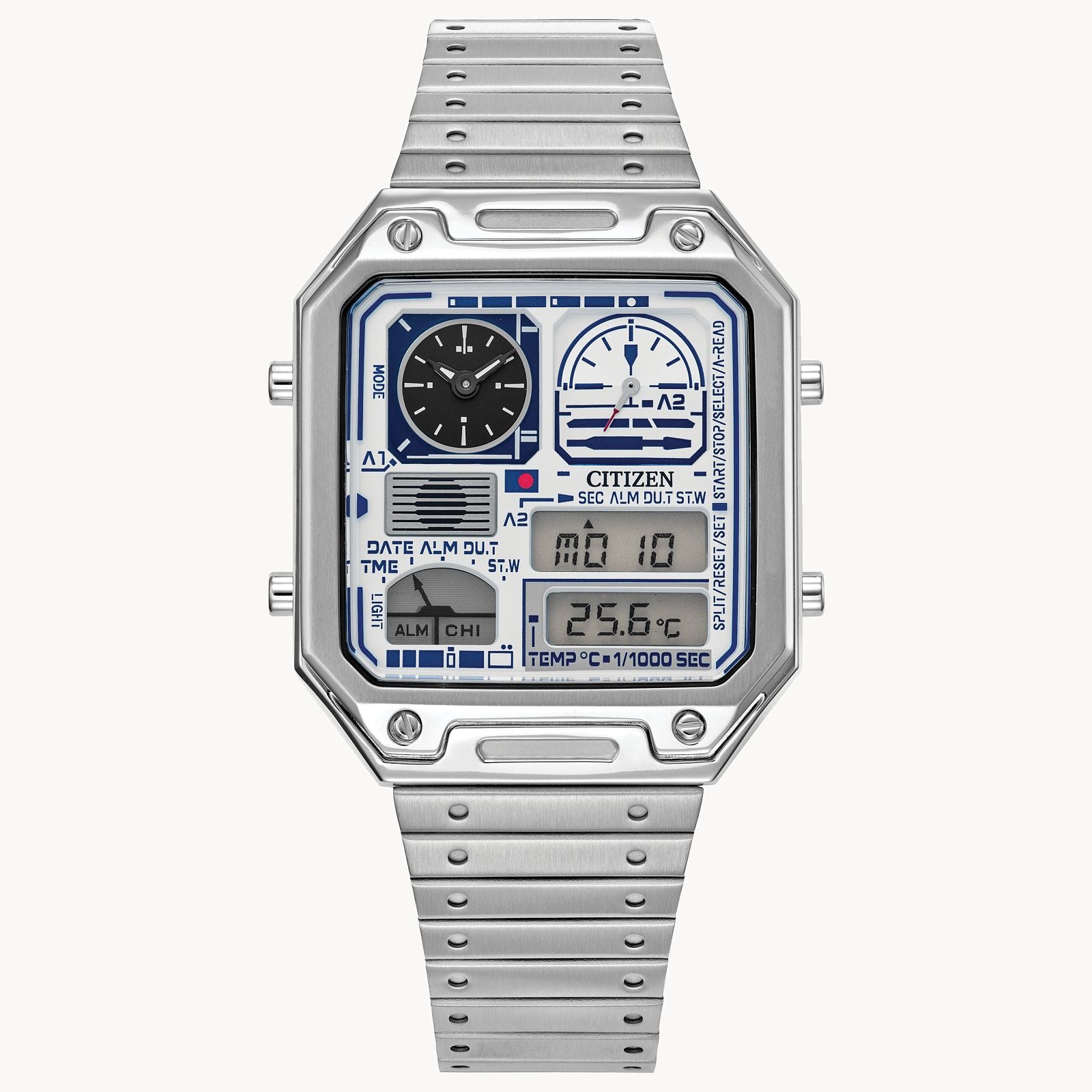 Fossil Special Edition Star Wars™ R2-D2™ Three-Hand White Silicone Wat –  The Watch Factory ®