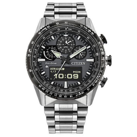 Citizen Promaster Sky JV2006-55H, 43mm dial stainless steel, Mens