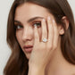 3 STONE ENGAGEMENT RING