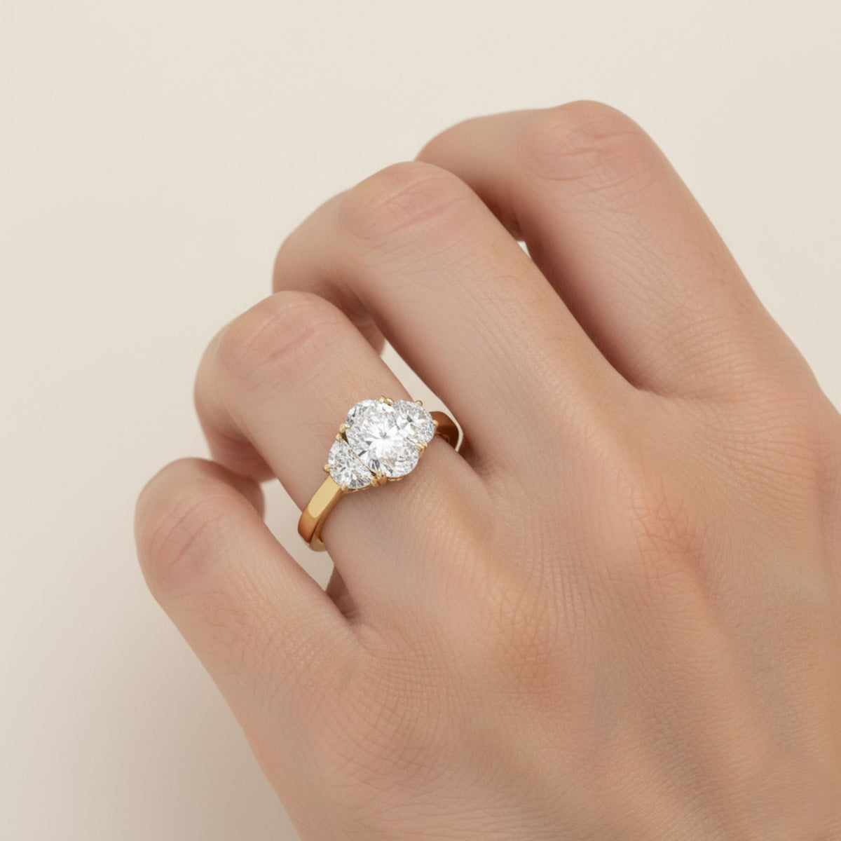 3 STONE ENGAGEMENT RING