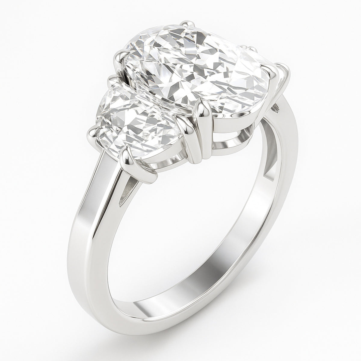 3 STONE ENGAGEMENT RING