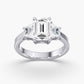 3 STONE ENGAGEMENT RING