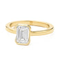 EMERALD 1CT PLUS RING