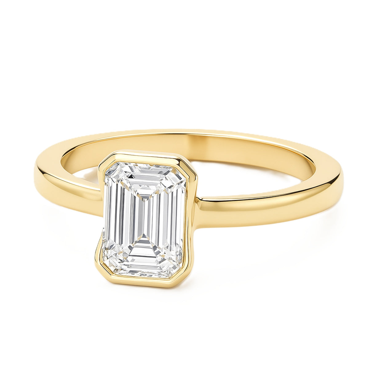 EMERALD 1CT PLUS RING
