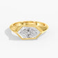 Lab Diamond Dutch Marquise Ring 2 1/2 Ctw.