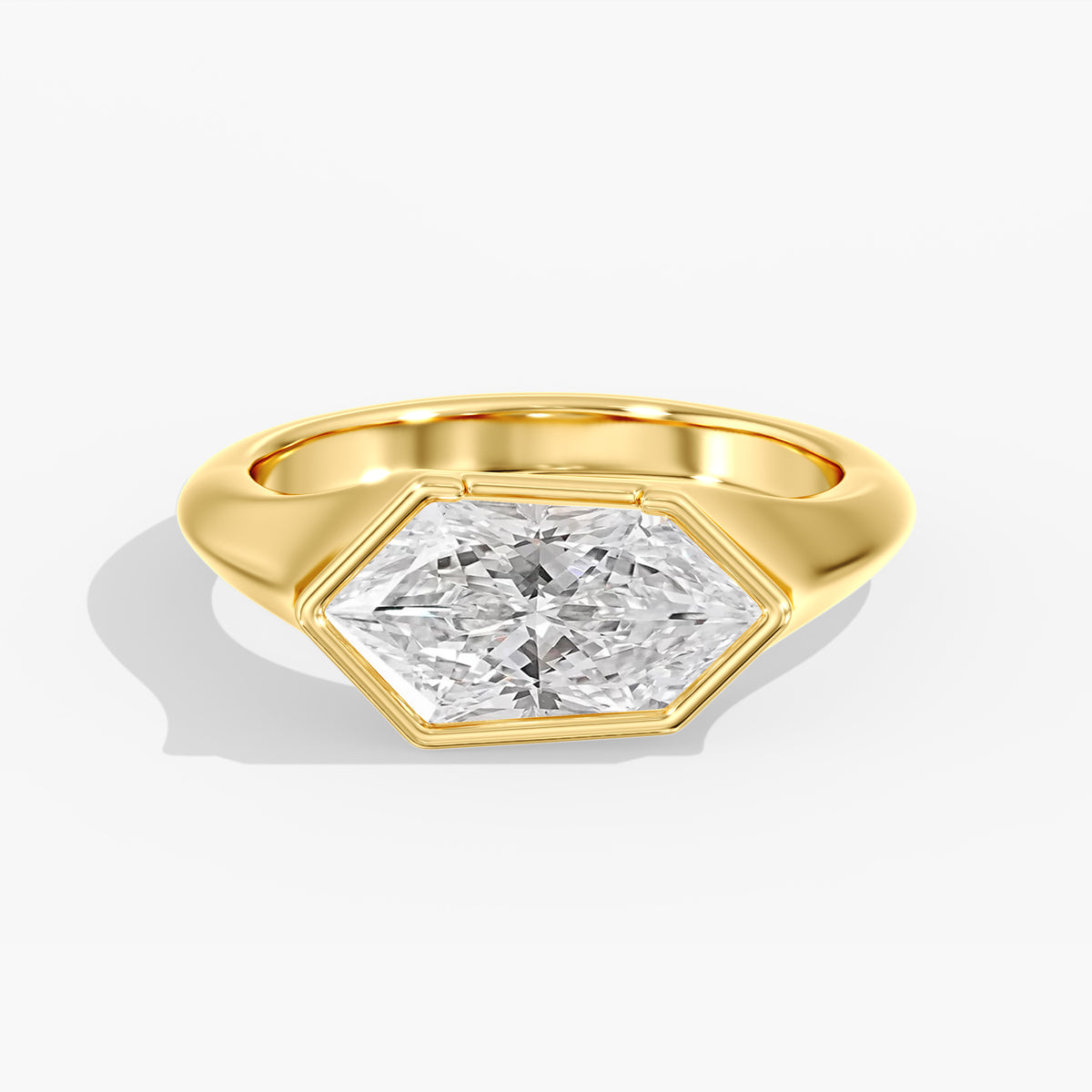 Lab Diamond Dutch Marquise Ring 2 1/2 Ctw.