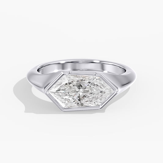 Lab Diamond Dutch Marquise Ring 2 1/2 Ctw.