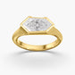 Lab Diamond Dutch Marquise Ring 2 1/2 Ctw.