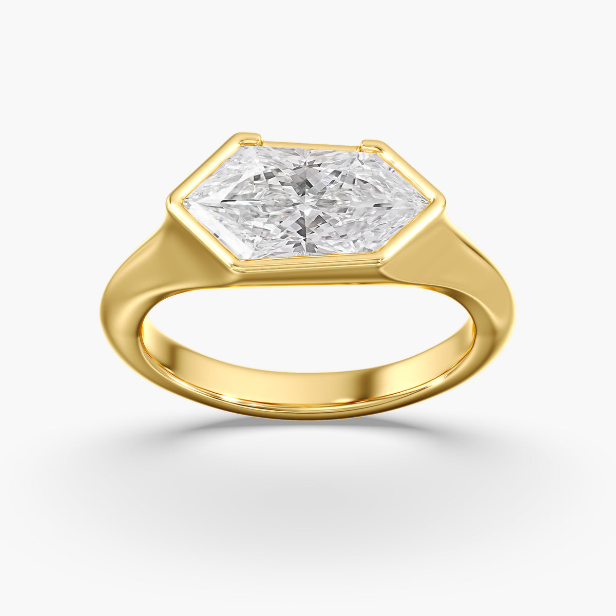 Lab Diamond Dutch Marquise Ring 2 1/2 Ctw.