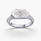 Lab Diamond Dutch Marquise Ring 2 1/2 Ctw.