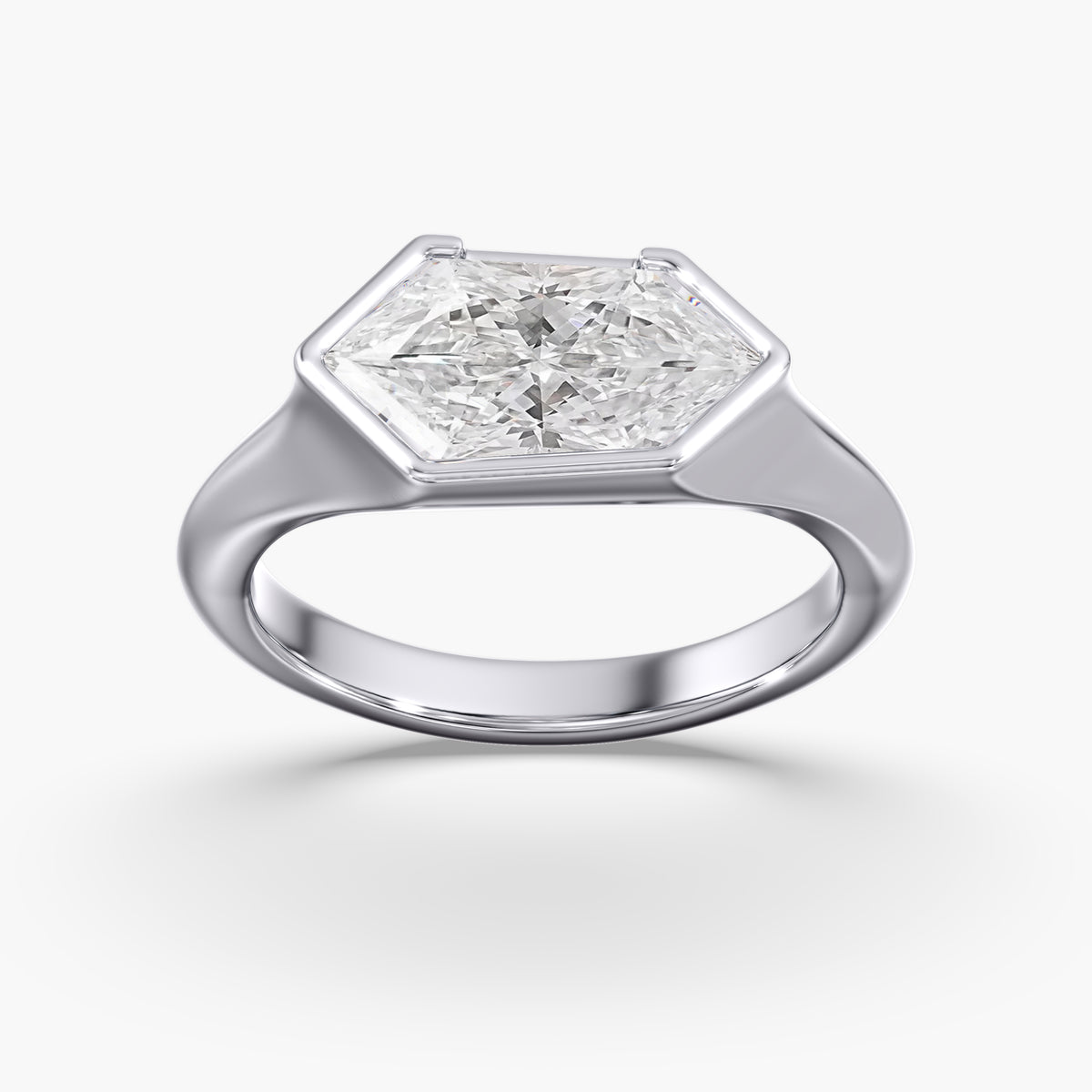 Lab Diamond Dutch Marquise Ring 2 1/2 Ctw.