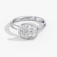 Lab Diamond Elongated Cushion Cut Engagement Ring 3 Ct.
