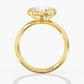 Lab Diamond Elongated Cushion Cut Engagement Ring 3 Ct.