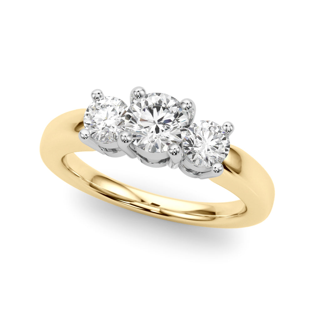 3-Stone Engagement Rings