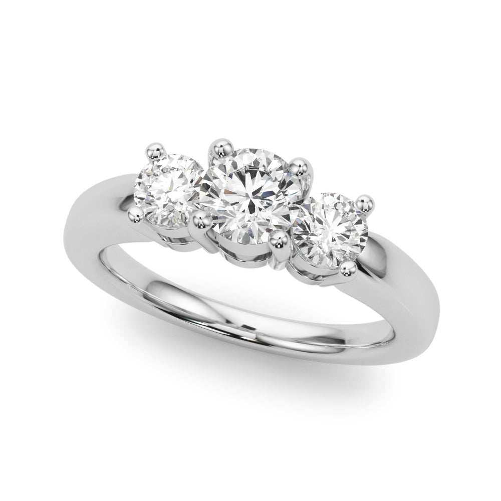 3-Stone Engagement Rings