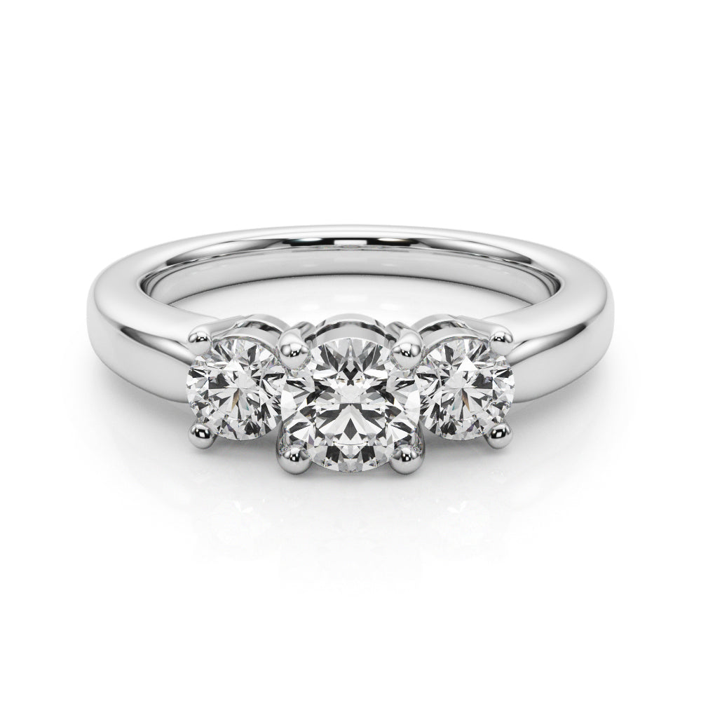 3-Stone Engagement Rings