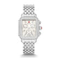 Michele Deco Diamond watch 33mm x 35mm white mop w/ diamonds dial