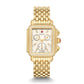Michele Deco Diamond watch 33mm x 35mm white mop w/ diamonds dial