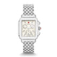 Michele Deco Diamond watch 33mm x 35mm white mop w/ diamonds dial