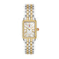 Michele Deco Park watch 23mm x 29mm white mop dial