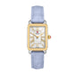 Michele Deco Park watch 24mm x 27mm white mop dial