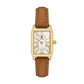 Michele Deco Park watch 24mm x 27mm white mop dial