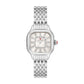 Michele Meggie Diamond watch 29mm x 26mm white mop w/ diamonds dial