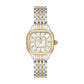 Michele Meggie Diamond watch 29mm x 26mm white mop w/ diamonds dial
