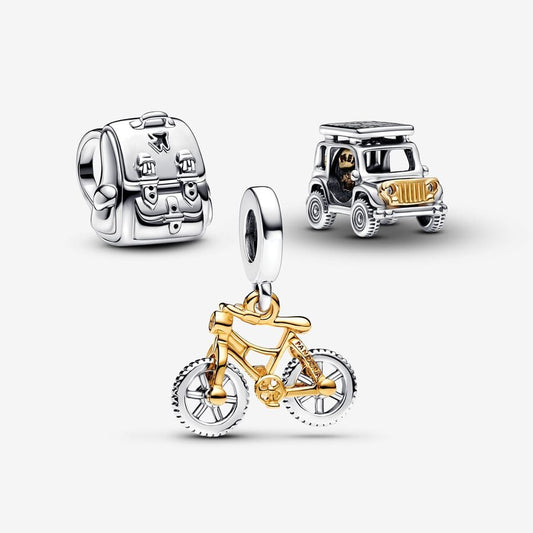 Let's Go On An Adventure Charm Trio