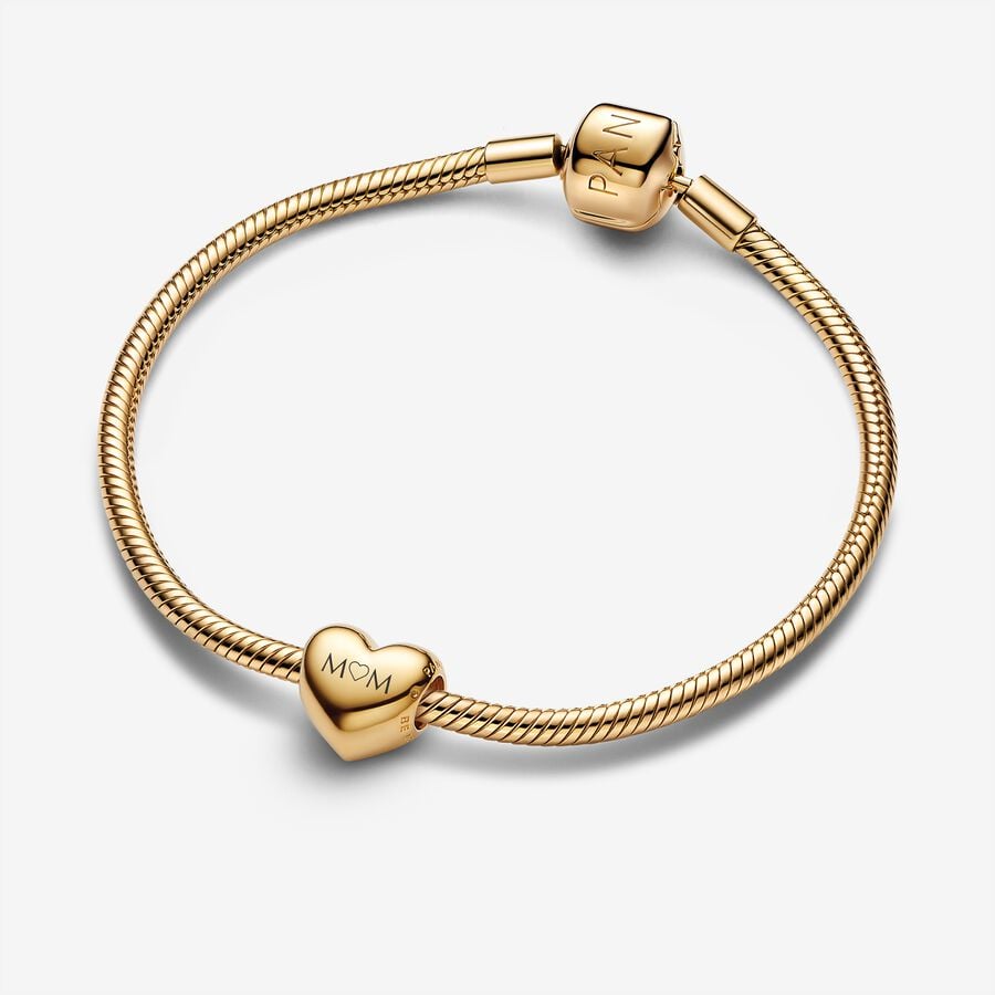 BE LOVE Engravable Heart Bracelet Set