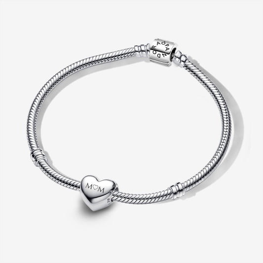 BE LOVE Engravable Heart Bracelet Set