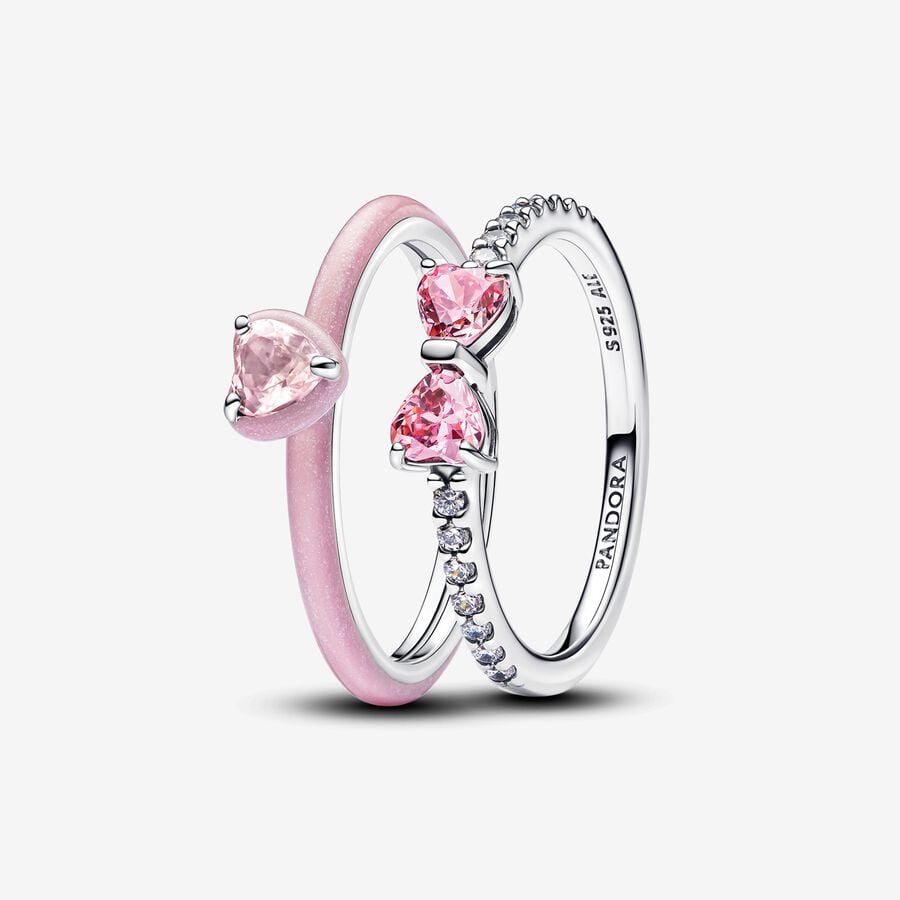 Think Pink Ring Set