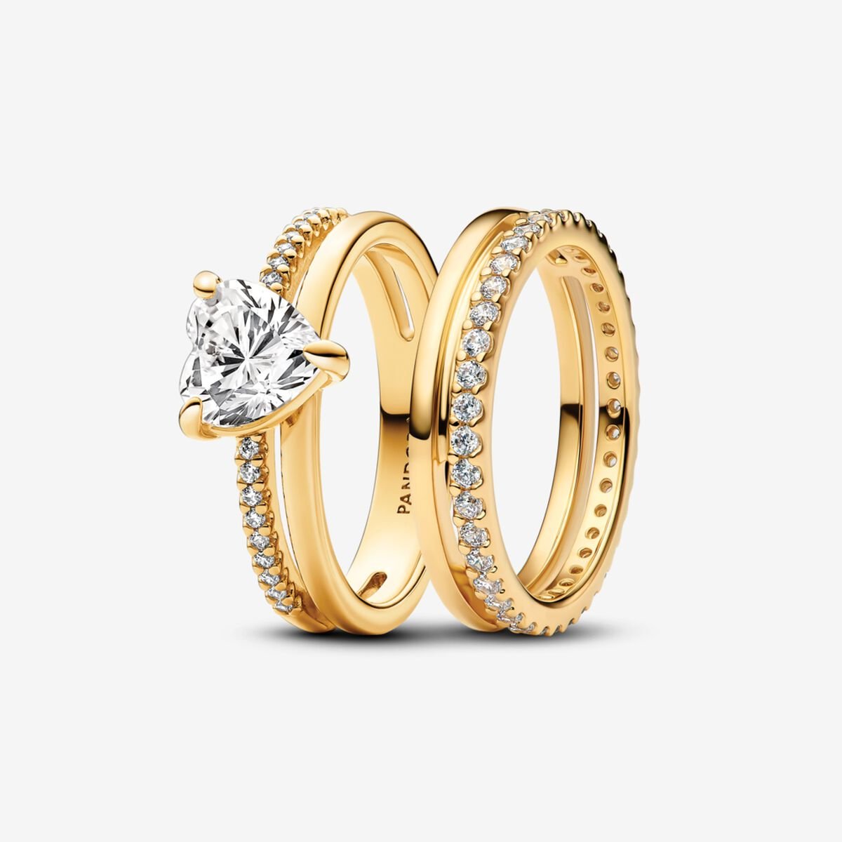 Double Devotion Ring Set