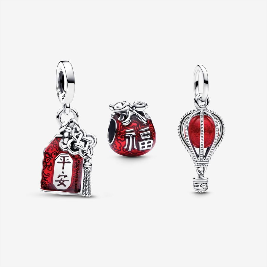 Lunar New Year Lucky Charm trio