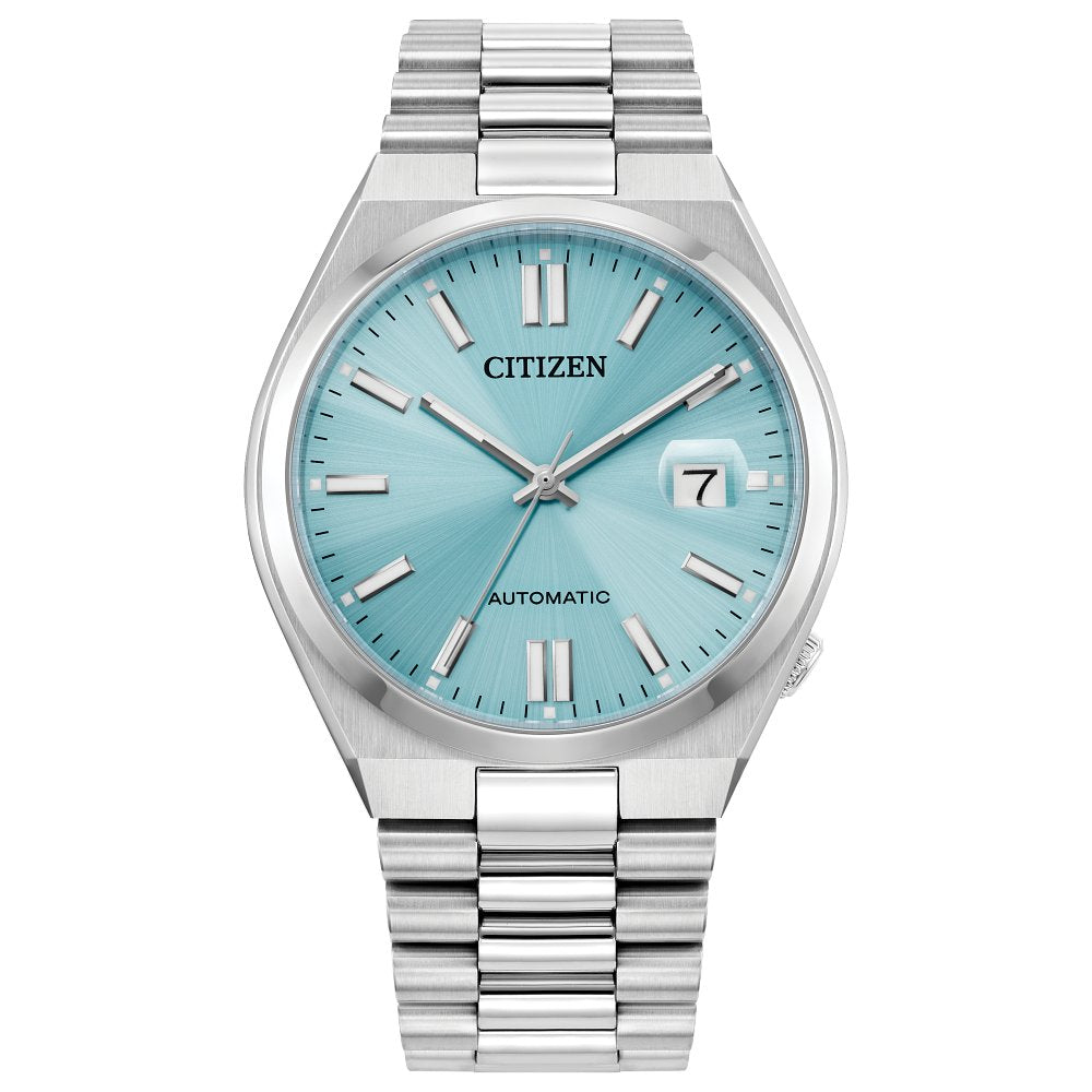 Citizen Tsuyosa NJ0151-53M, 40mm blue dial stainless steel, Mens