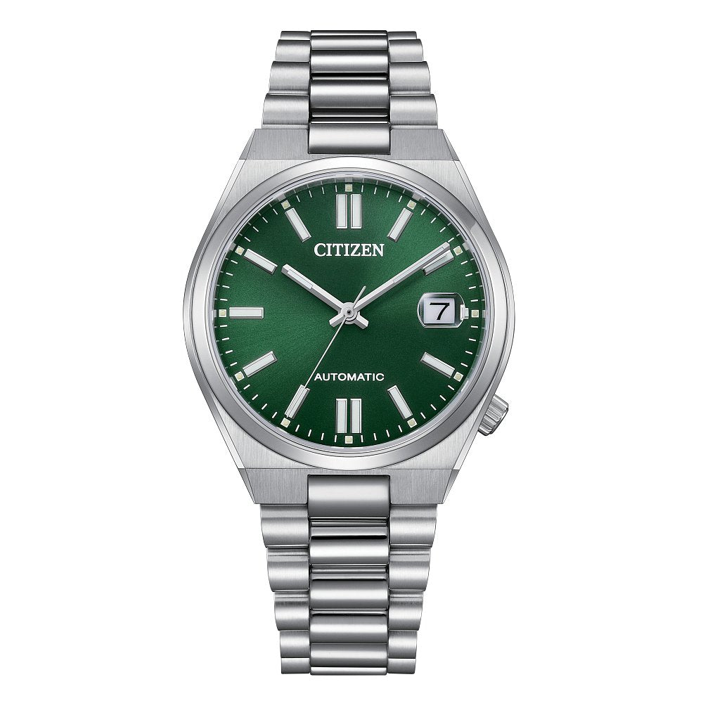 Citizen Tsuyosa NJ0200-50X, 37mm green dial stainless steel, Unisex