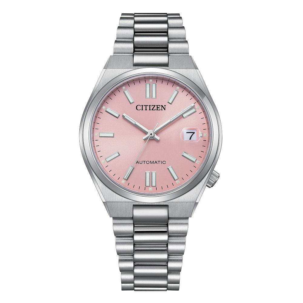 Citizen Tsuyosa NJ0200-50Z, 37mm pink dial stainless steel, Unisex