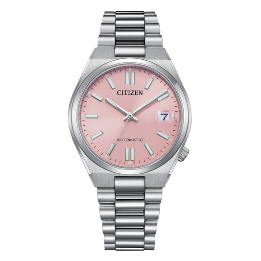 Citizen Tsuyosa NJ0200-50Z, 37mm pink dial stainless steel, Unisex