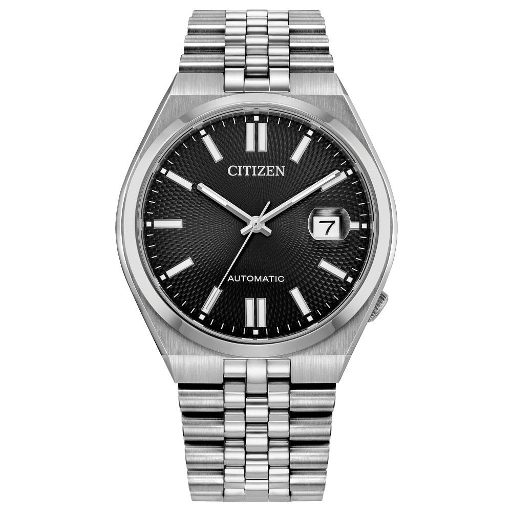 Citizen Tsuyosa NK0020-55E, 40mm black dial stainless steel, Mens