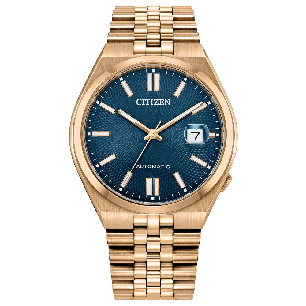 Citizen Tsuyosa NK0023-57L, 40mm blue dial stainless steel, Mens