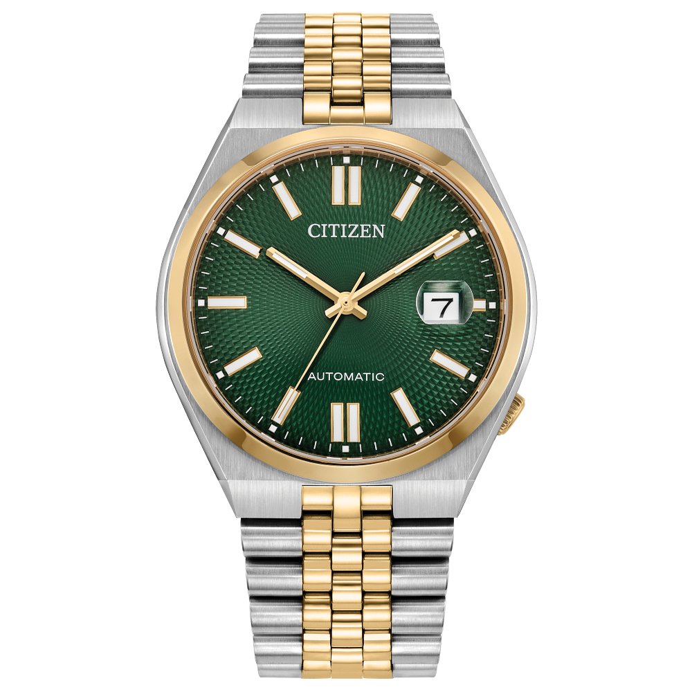 Citizen Tsuyosa NK0024-54X, 40mm green dial stainless steel, Mens