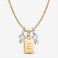 A Mother's Love Engravable Charm Necklace Set