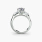 Three-Stone Ring (Baguette Side Stones)