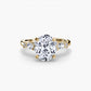 The Floral Accent Solitaire